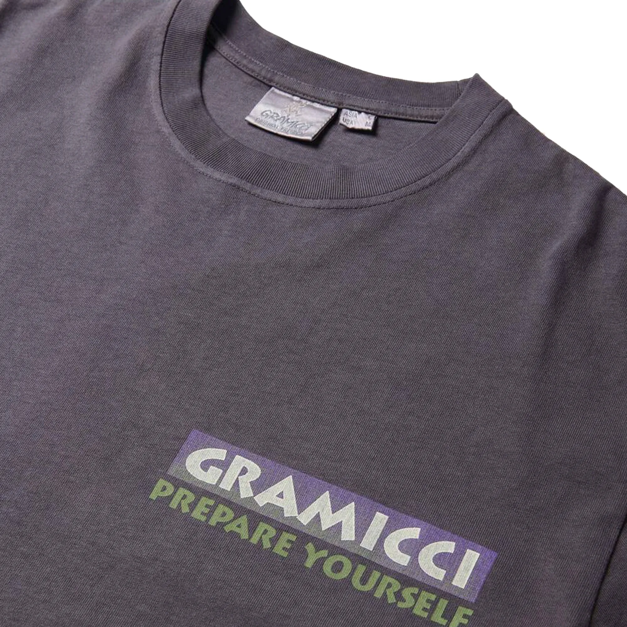 Gramicci Prepare Yourself Zen Tee Pigment Dyed Pavement G5SU-T014-D