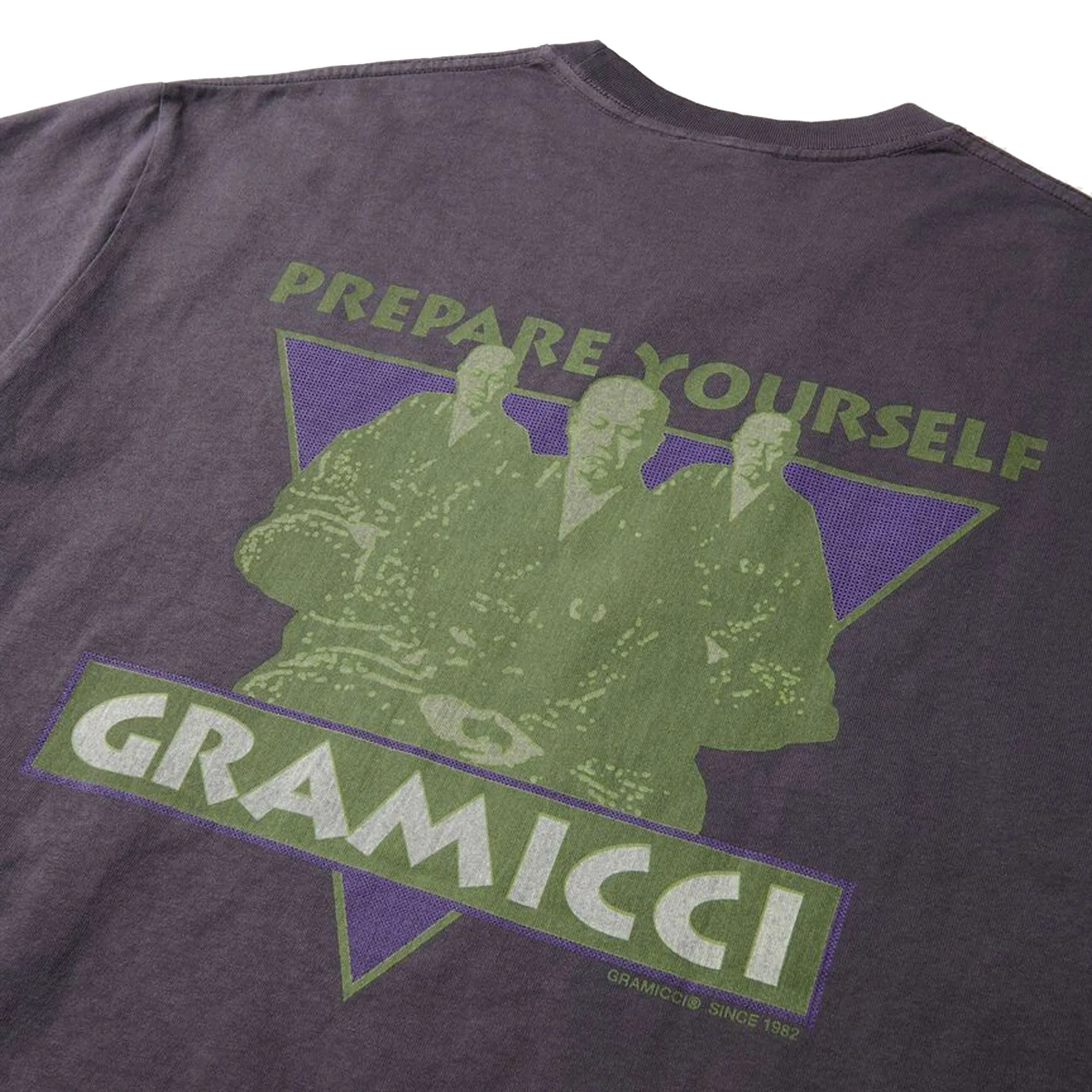 Gramicci Prepare Yourself Zen Tee Pigment Dyed Pavement G5SU-T014-D
