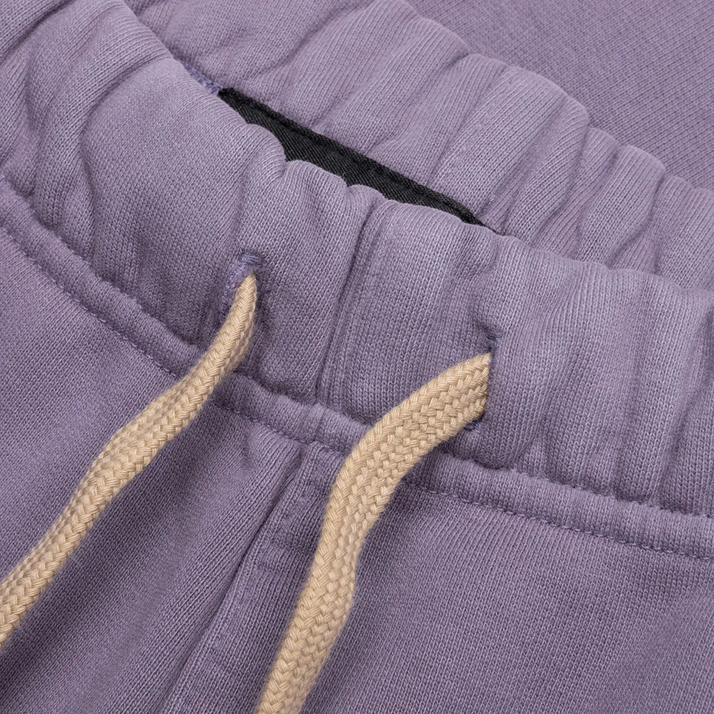 Heavy Fleece Soccer Short - Lavender
