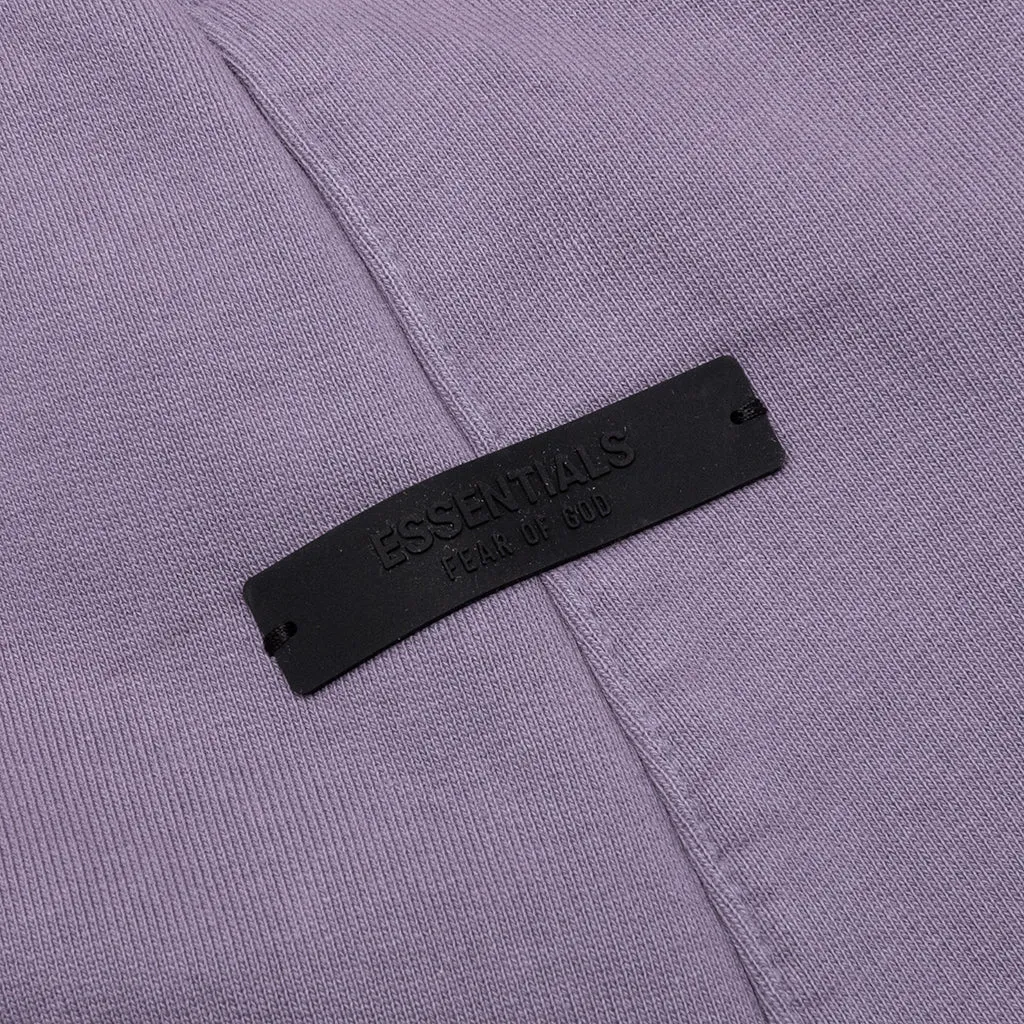 Heavy Fleece Soccer Short - Lavender