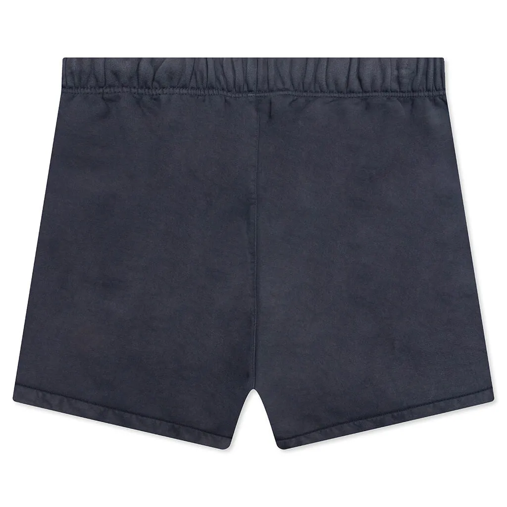 Heavy Fleece Soccer Short - Marine