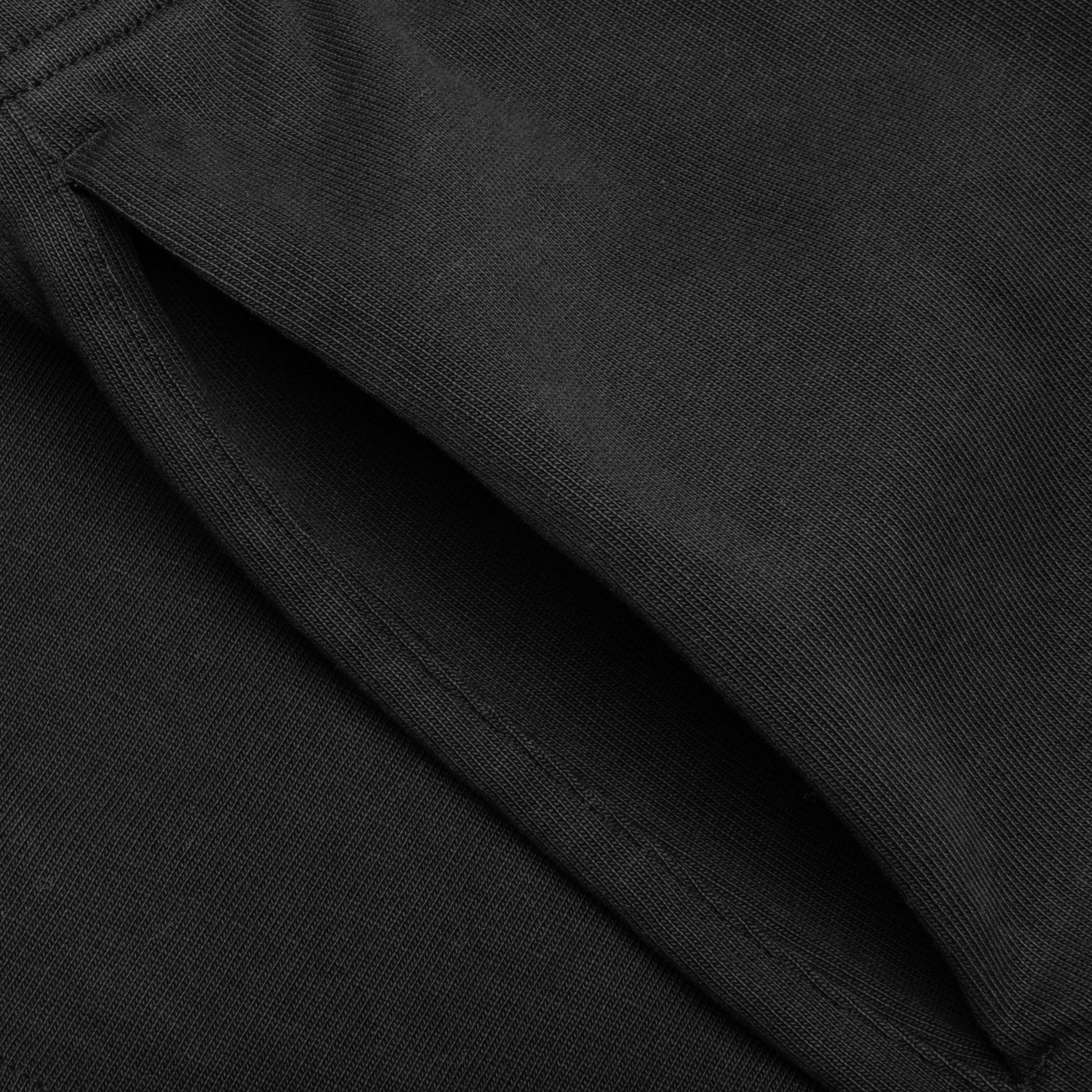 Heavy Jersey Soccer Short - Black