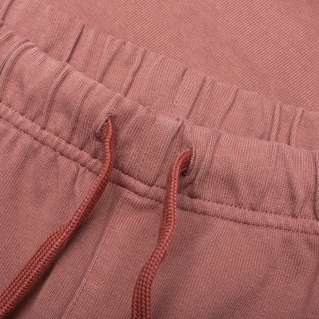 Heavy Jersey Soccer Short - Crimson