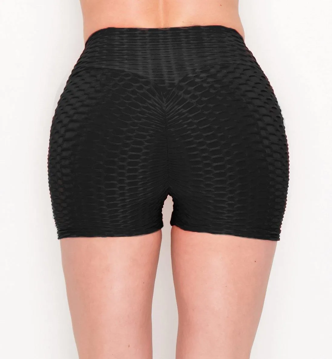 Honeycomb Scrunch Booty Shorts