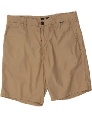 HURLEY Mens Chino Shorts W34 Large  Brown Cotton