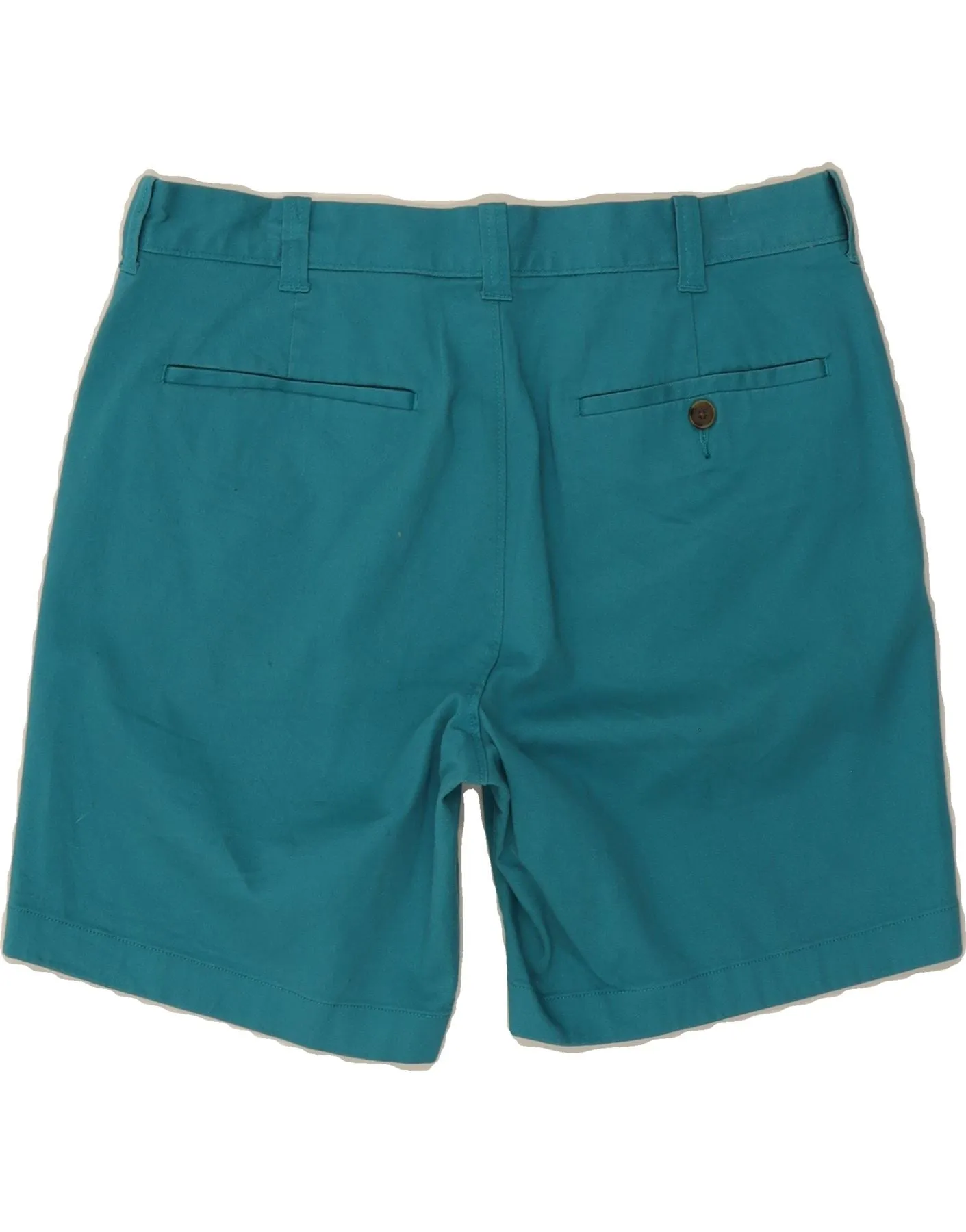 J. CREW Womens Chino Shorts W31 Medium Blue Cotton