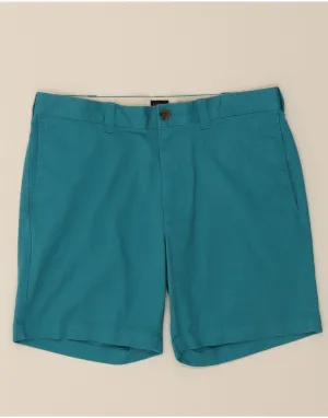 J. CREW Womens Chino Shorts W31 Medium Blue Cotton