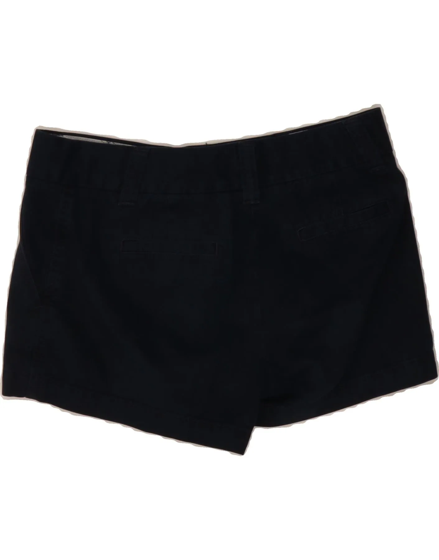 J. CREW Womens City Fit Chino Shorts US 8 Medium W30 Navy Blue Cotton