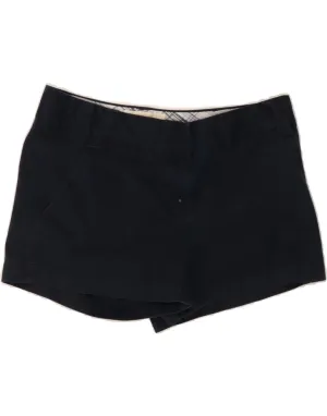 J. CREW Womens City Fit Chino Shorts US 8 Medium W30 Navy Blue Cotton