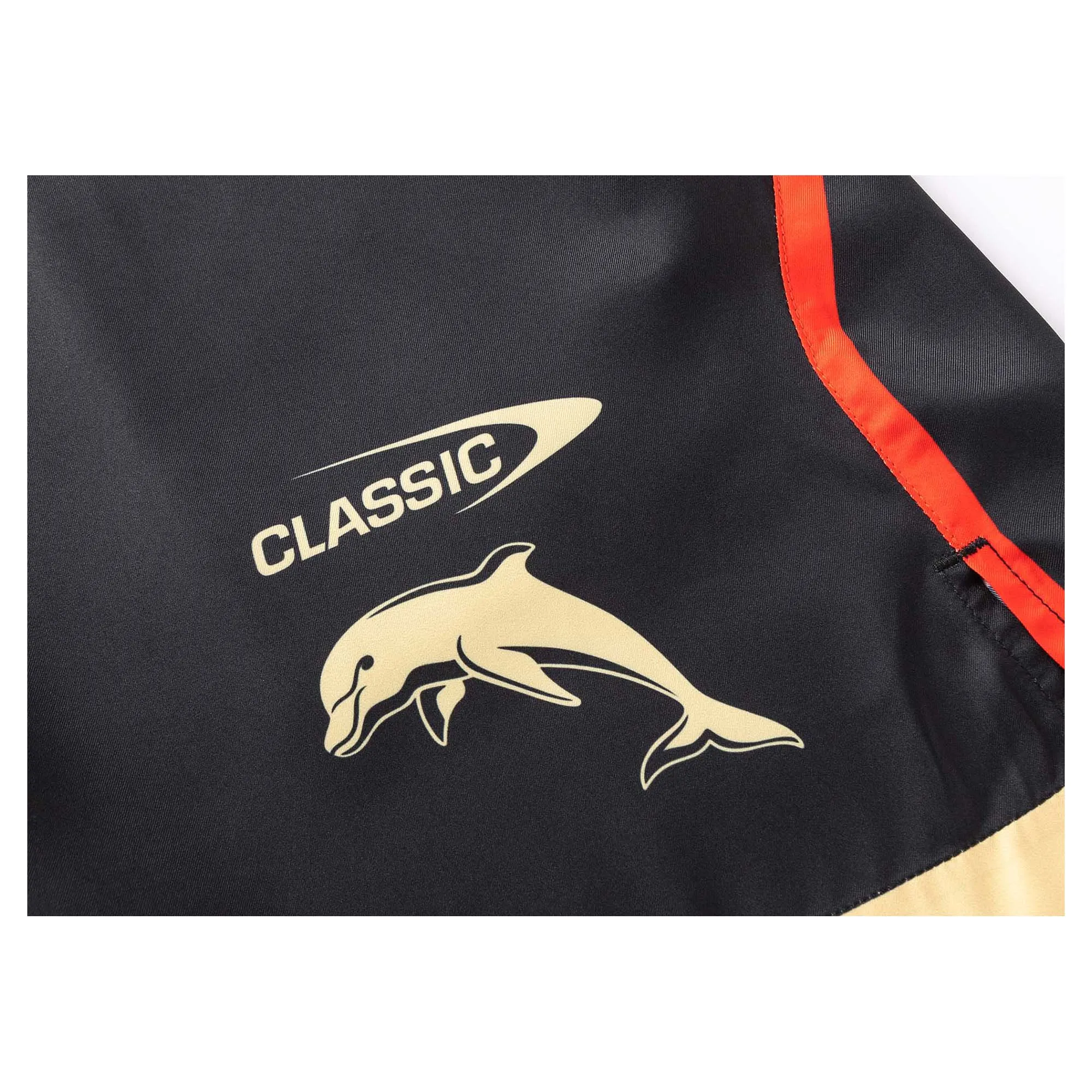 Junior's NRL Redcliffe Dolphins 2025 Performance Gym Shorts