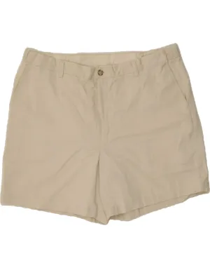 L.L.BEAN Mens Chino Shorts W40 XL Beige Cotton