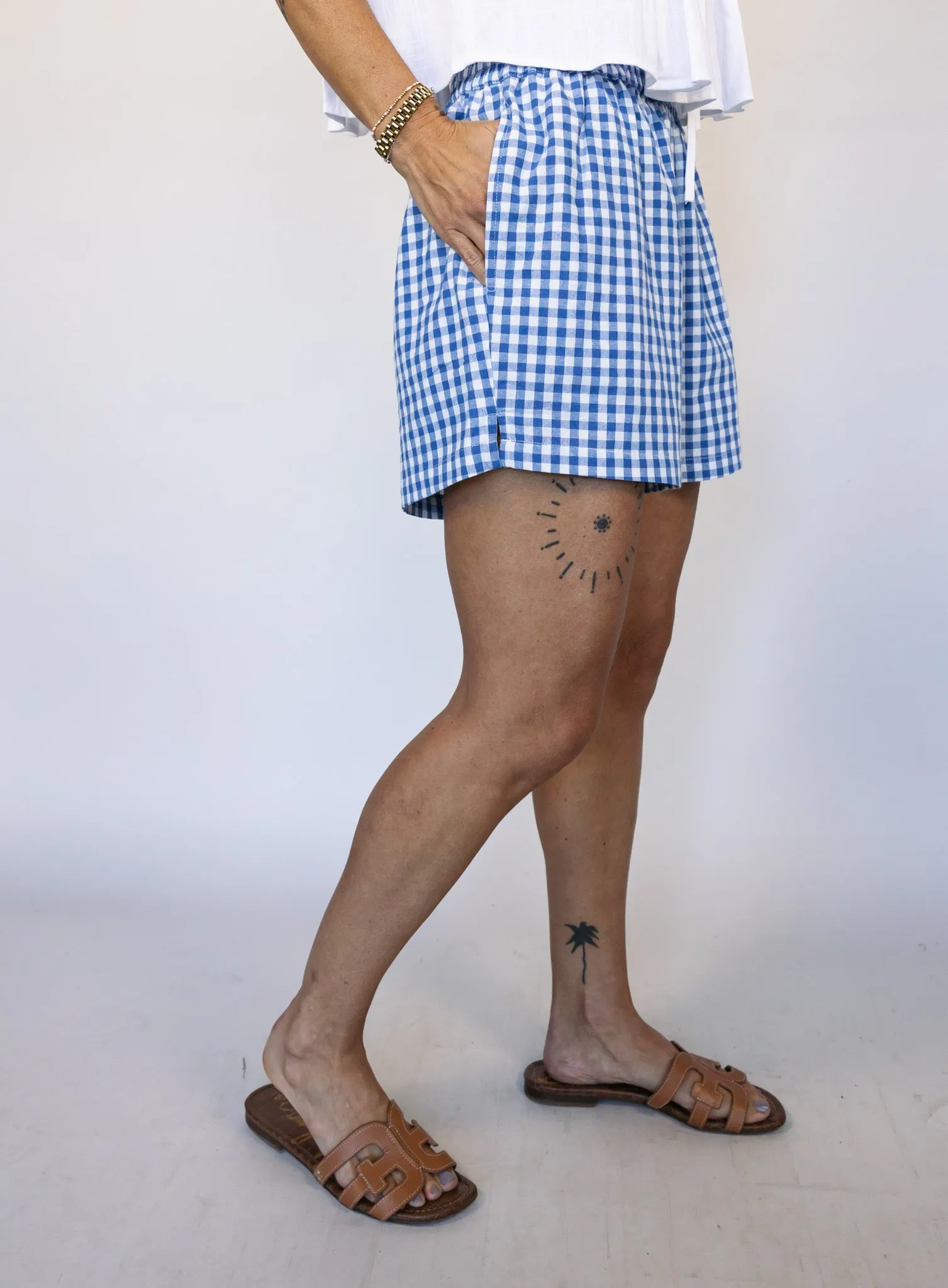 Mila Gingham Shorts - Final Sale