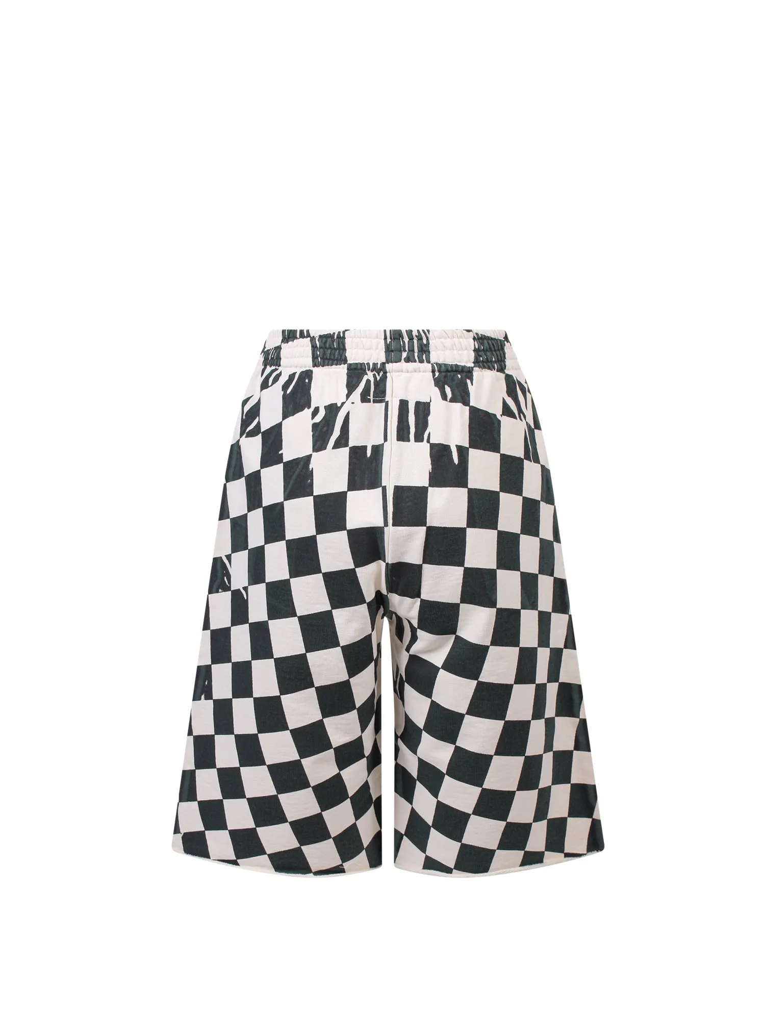 MM6 Maison Margiela Check Printed Bermuda Shorts