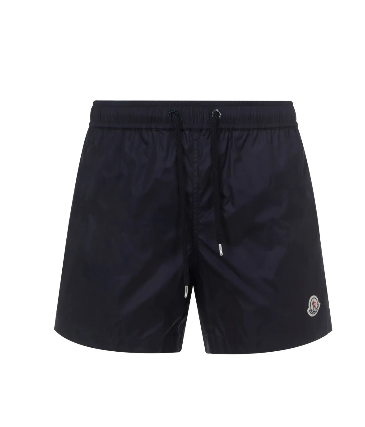Moncler Logo Patch Drawstring Swim Shorts