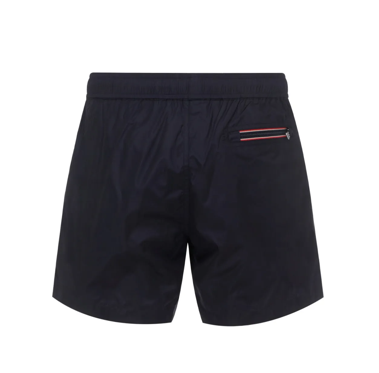 Moncler Logo Patch Drawstring Swim Shorts