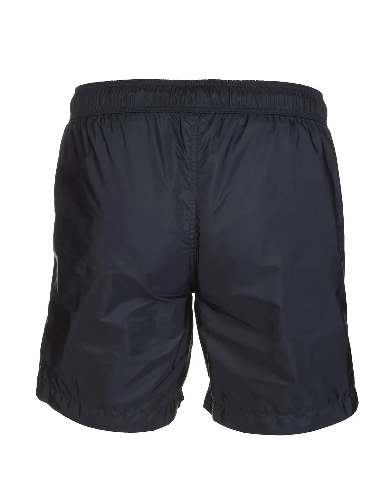 Moncler Logo Patch Drawstring Swim Shorts