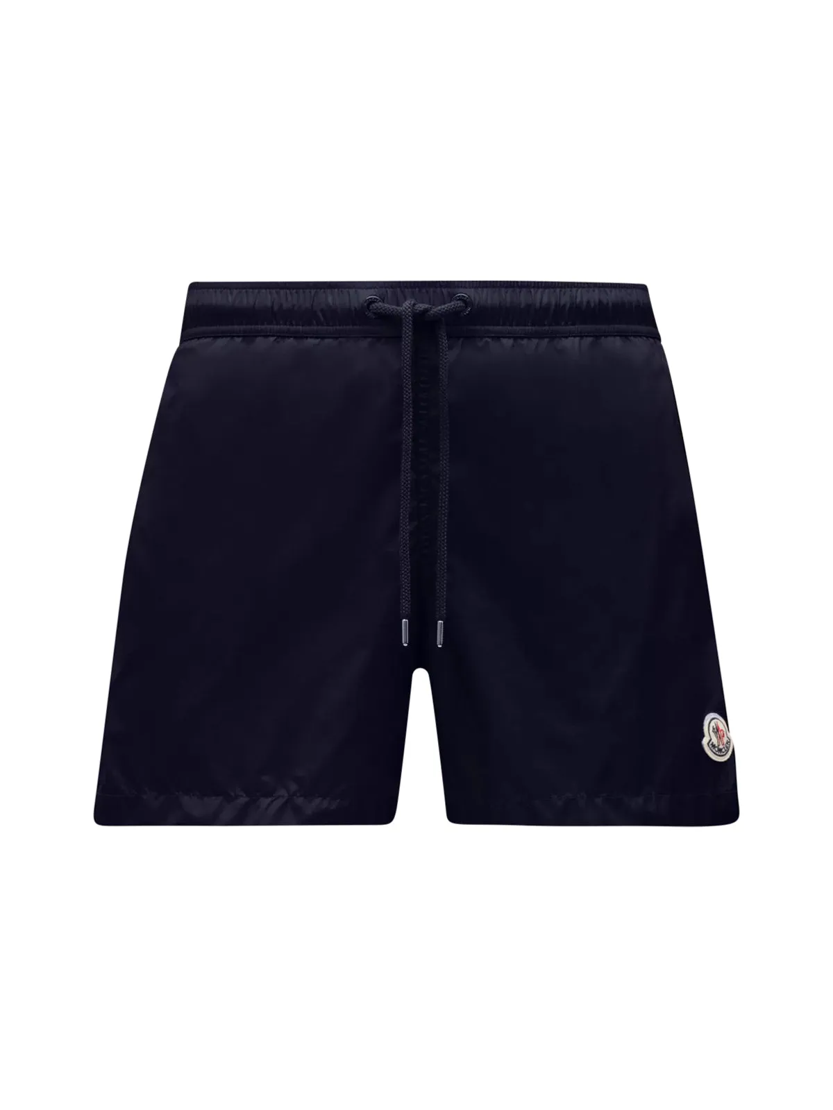 Moncler Logo Patch Drawstring Swim Shorts