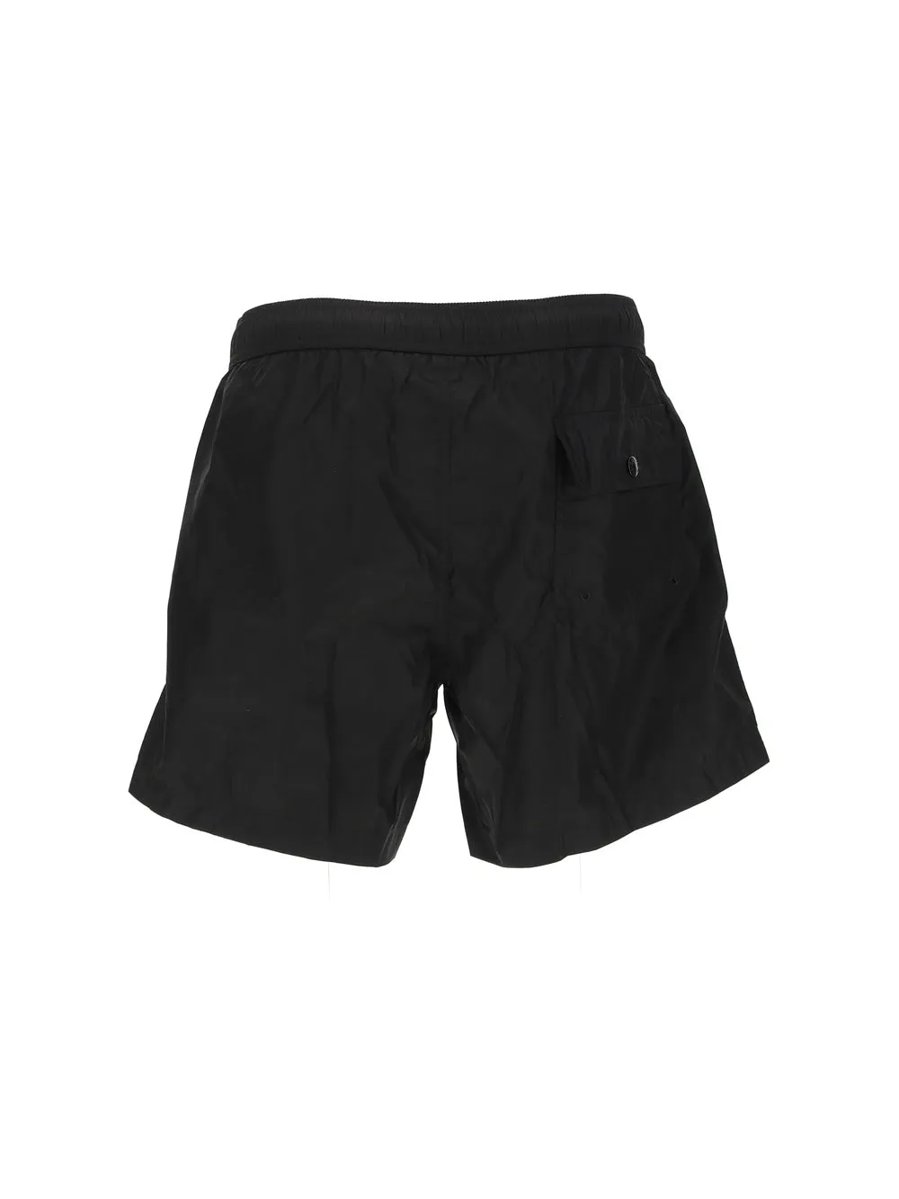 Moncler Logo Patch Drawstring Swim Shorts