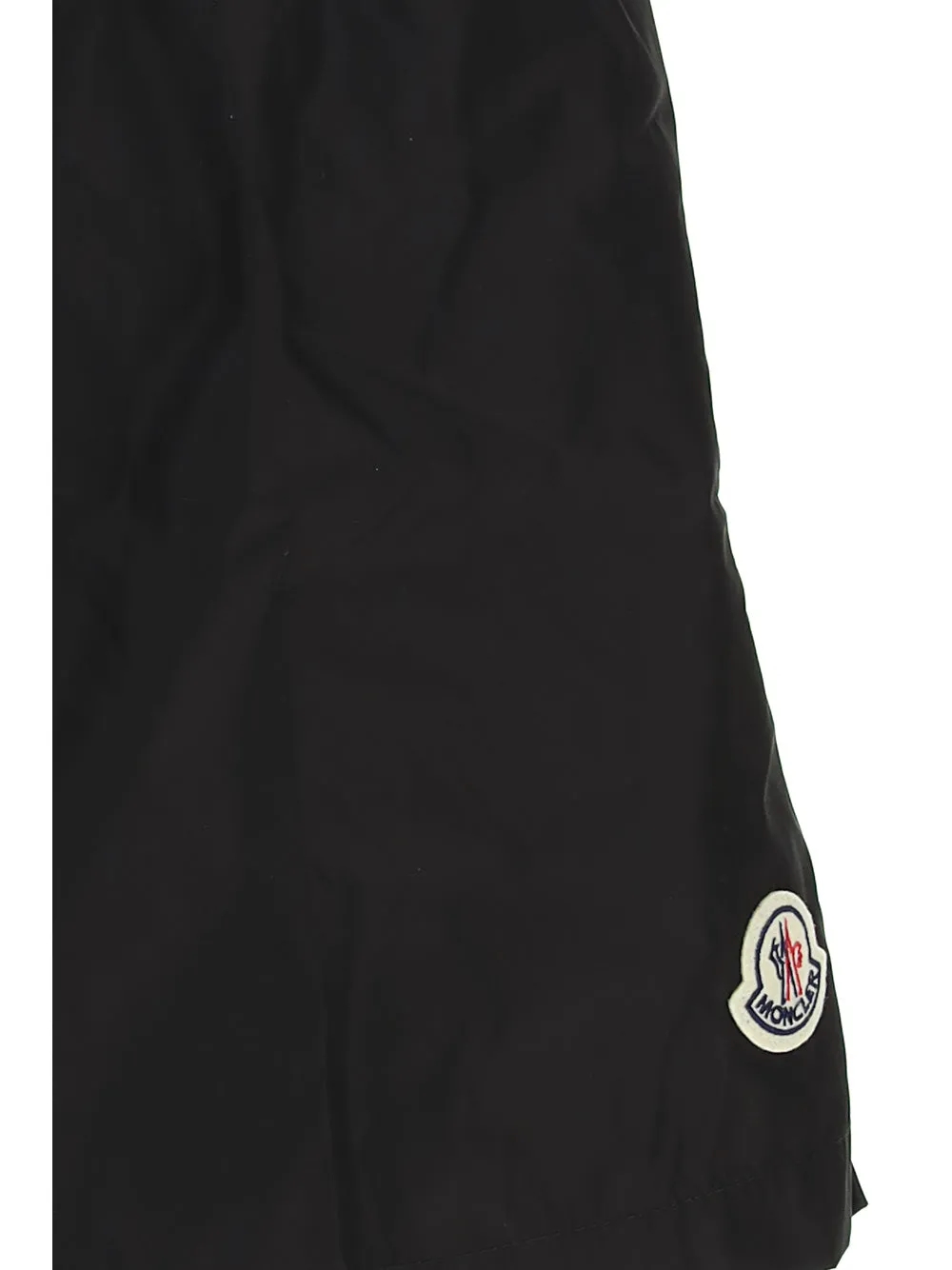 Moncler Logo Patch Drawstring Swim Shorts