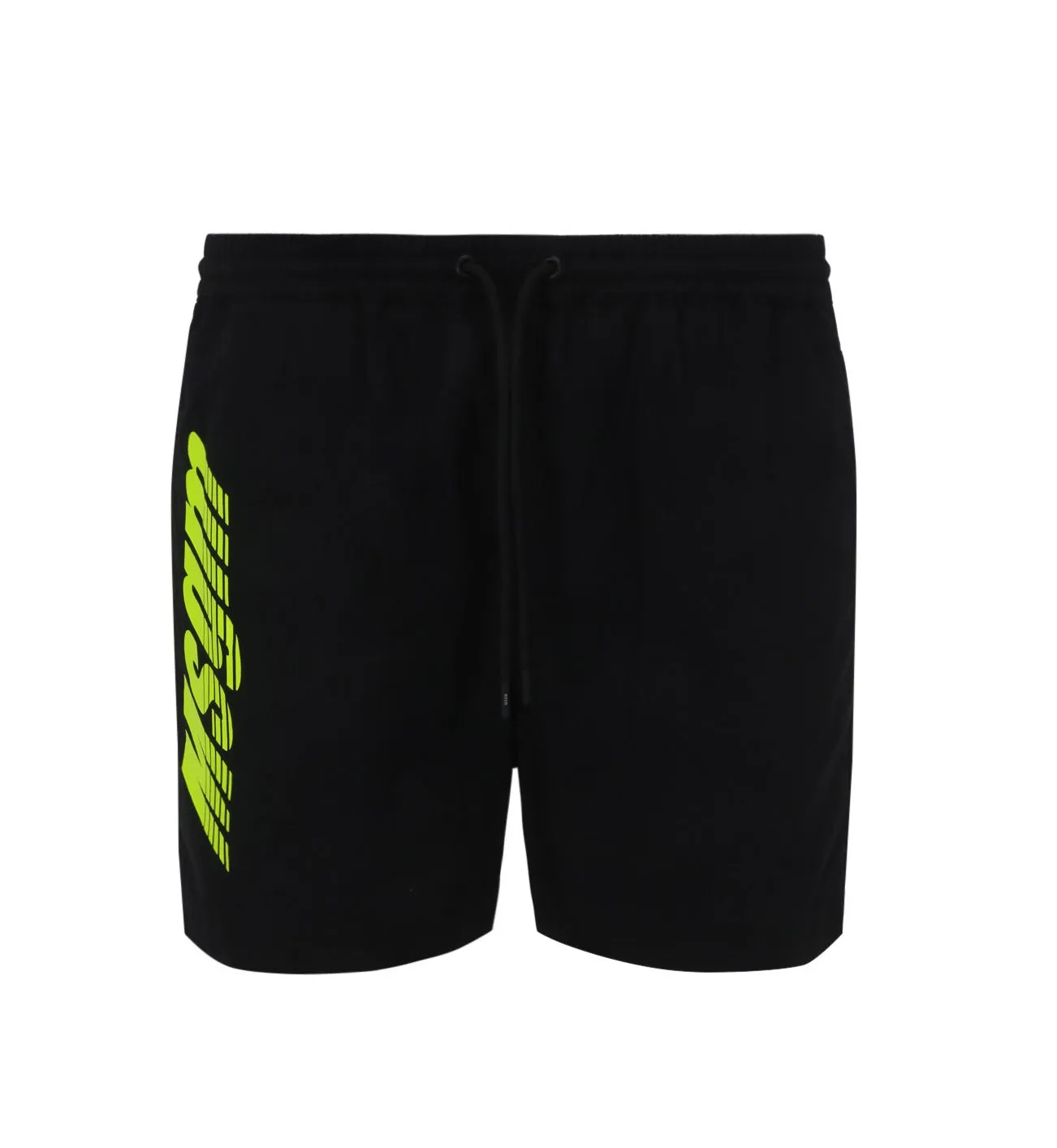 MSGM Logo Printed Swim Shorts