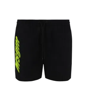 MSGM Logo Printed Swim Shorts