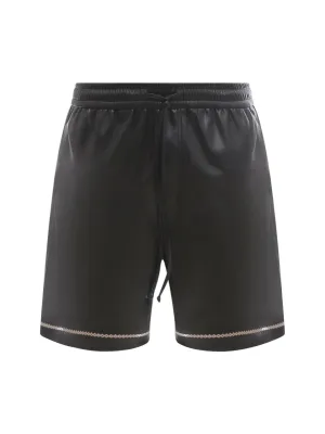 Nanushka Stitch Detailed Drawstring Shorts