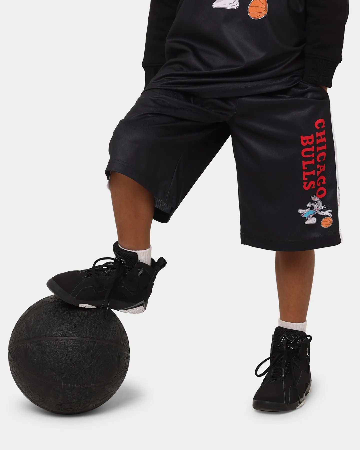 NBA Kid's NBA X Space Jam 2: A New Legacy Chicago Bulls Shorts Black