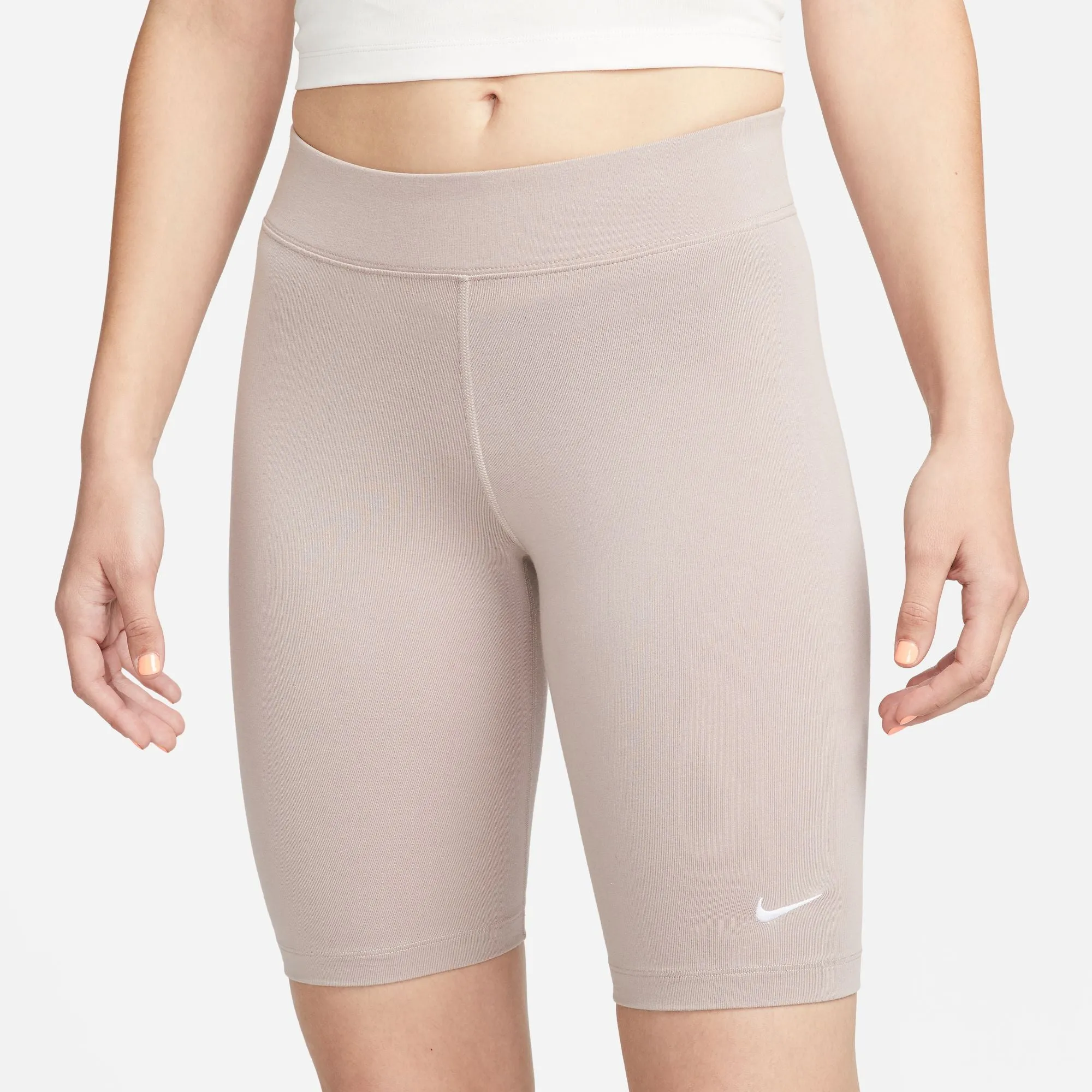 NSW ESSENTIAL BIKE SHORTS DIFFUSED TAUPE