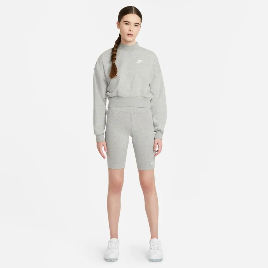 NSW ESSENTIAL BIKE SHORTS HEATHER GREY