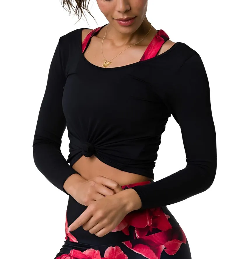 Onzie Long Sleeve Knot Top 3705