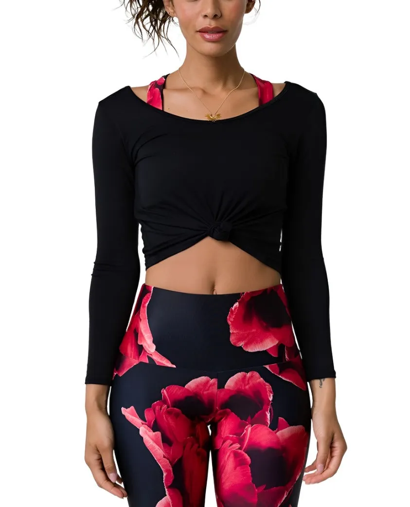 Onzie Long Sleeve Knot Top 3705