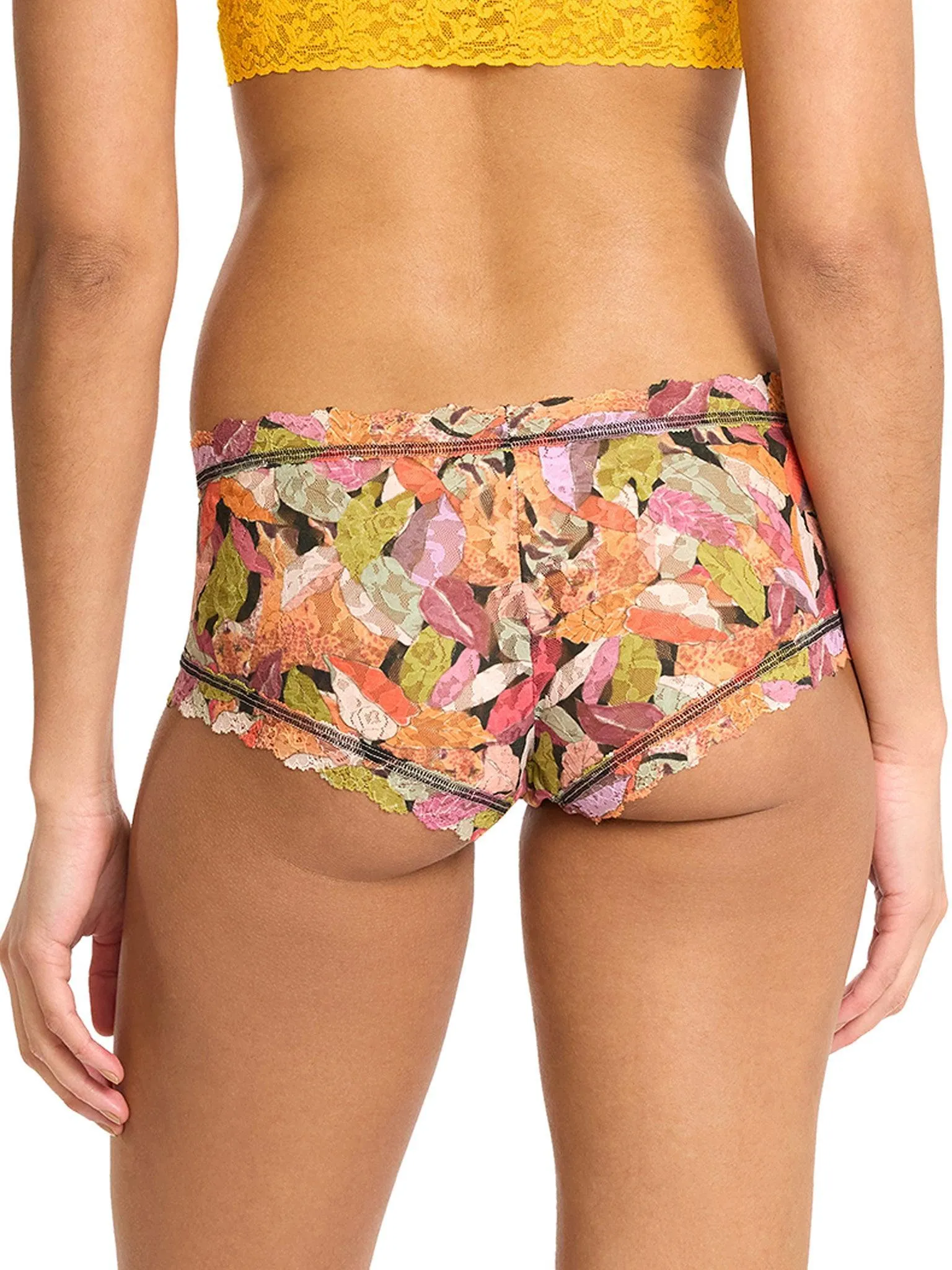 Printed Signature Lace® Boyshort Now You See Me