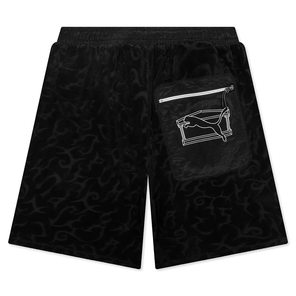 Puma x Aries Toweling Shorts - Black