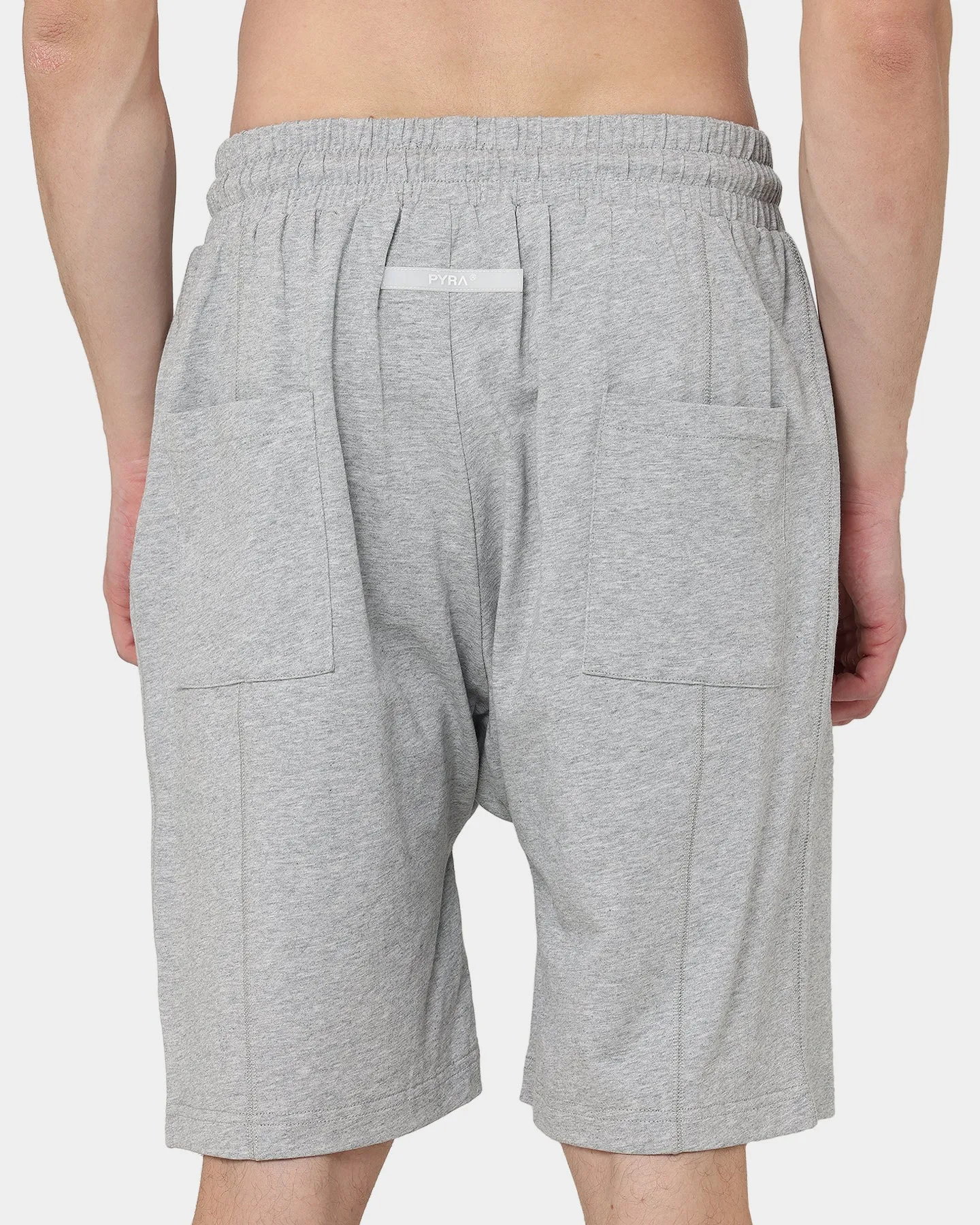 PYRA Minds Jersey Shorts Grey Marle