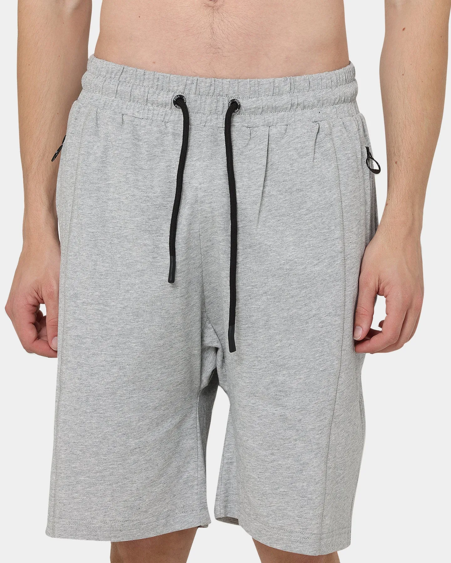 PYRA Minds Jersey Shorts Grey Marle