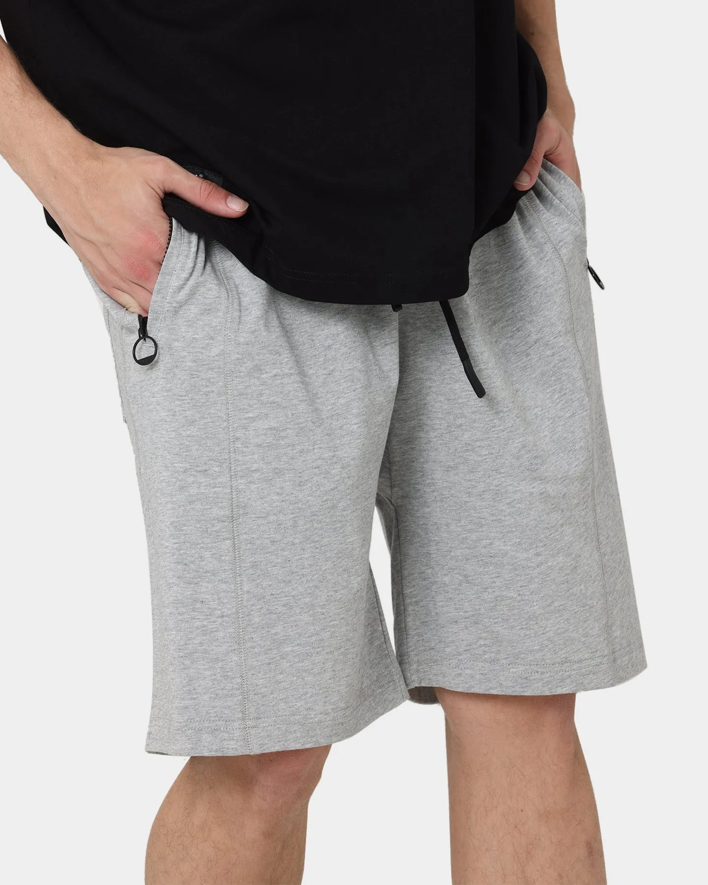 PYRA Minds Jersey Shorts Grey Marle