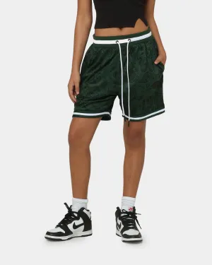 Saint Morta Paisley Olympus Ball Shorts Green/White