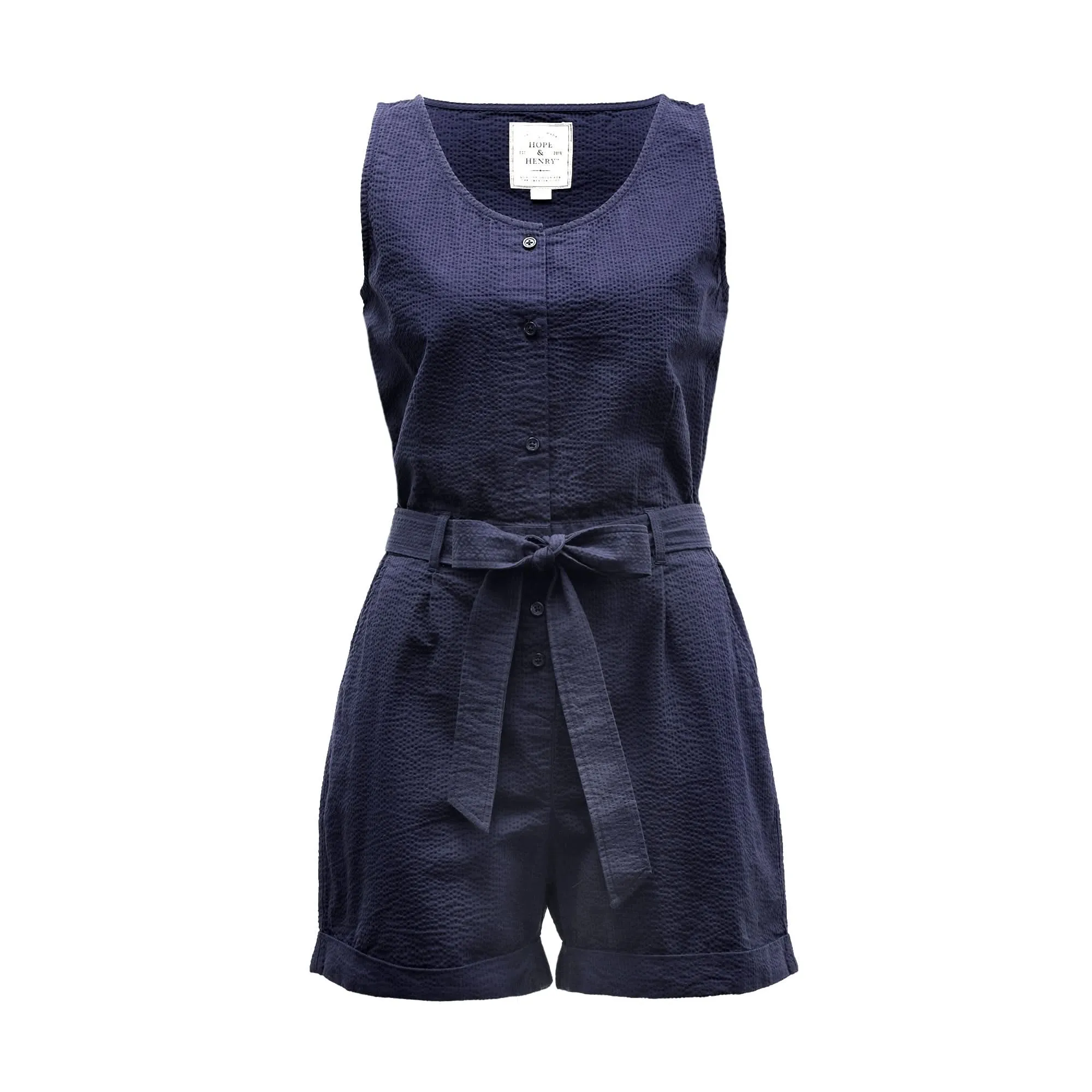 Seersucker Organic Romper