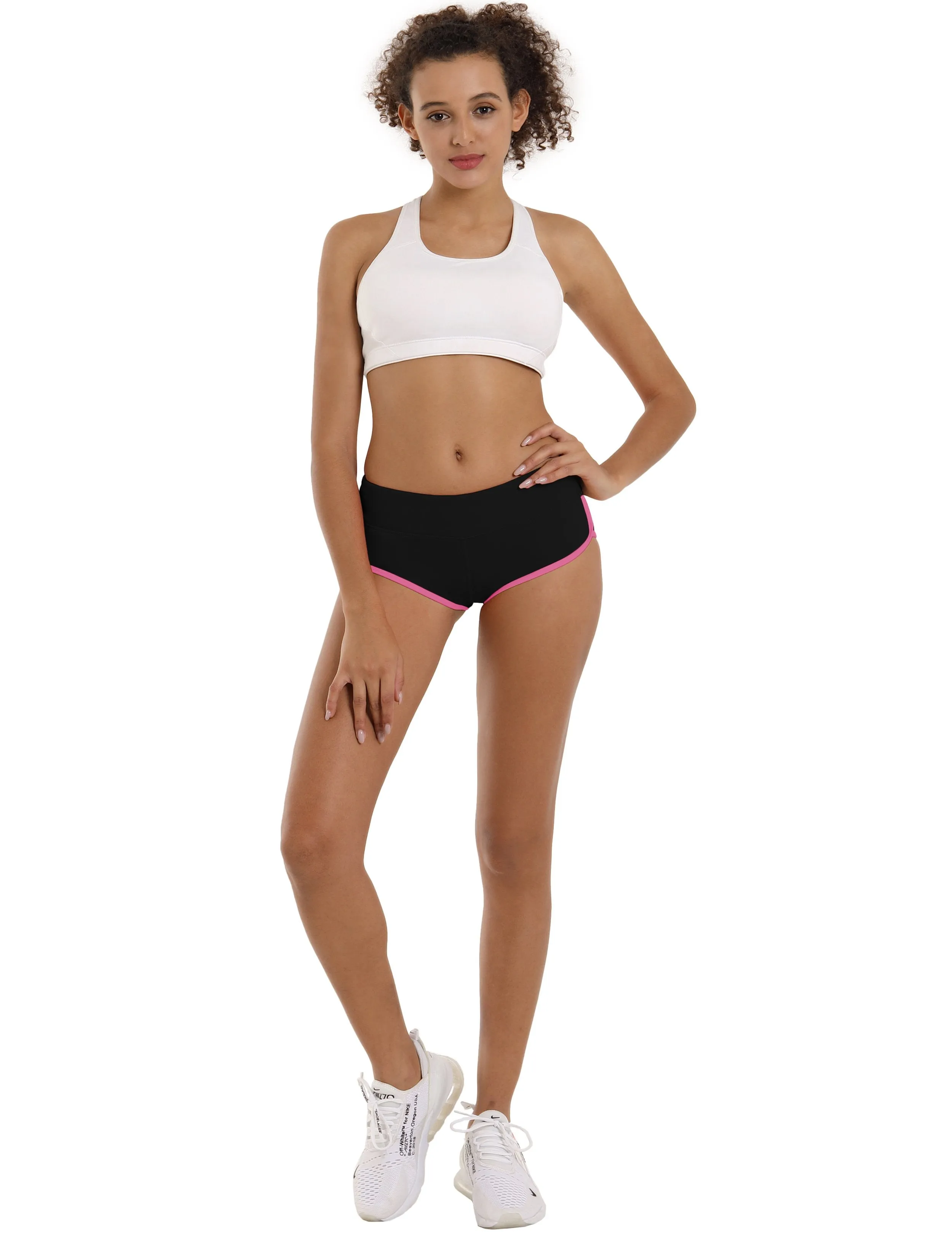 Sexy Booty Gym Shorts black_pink ins_Gym
