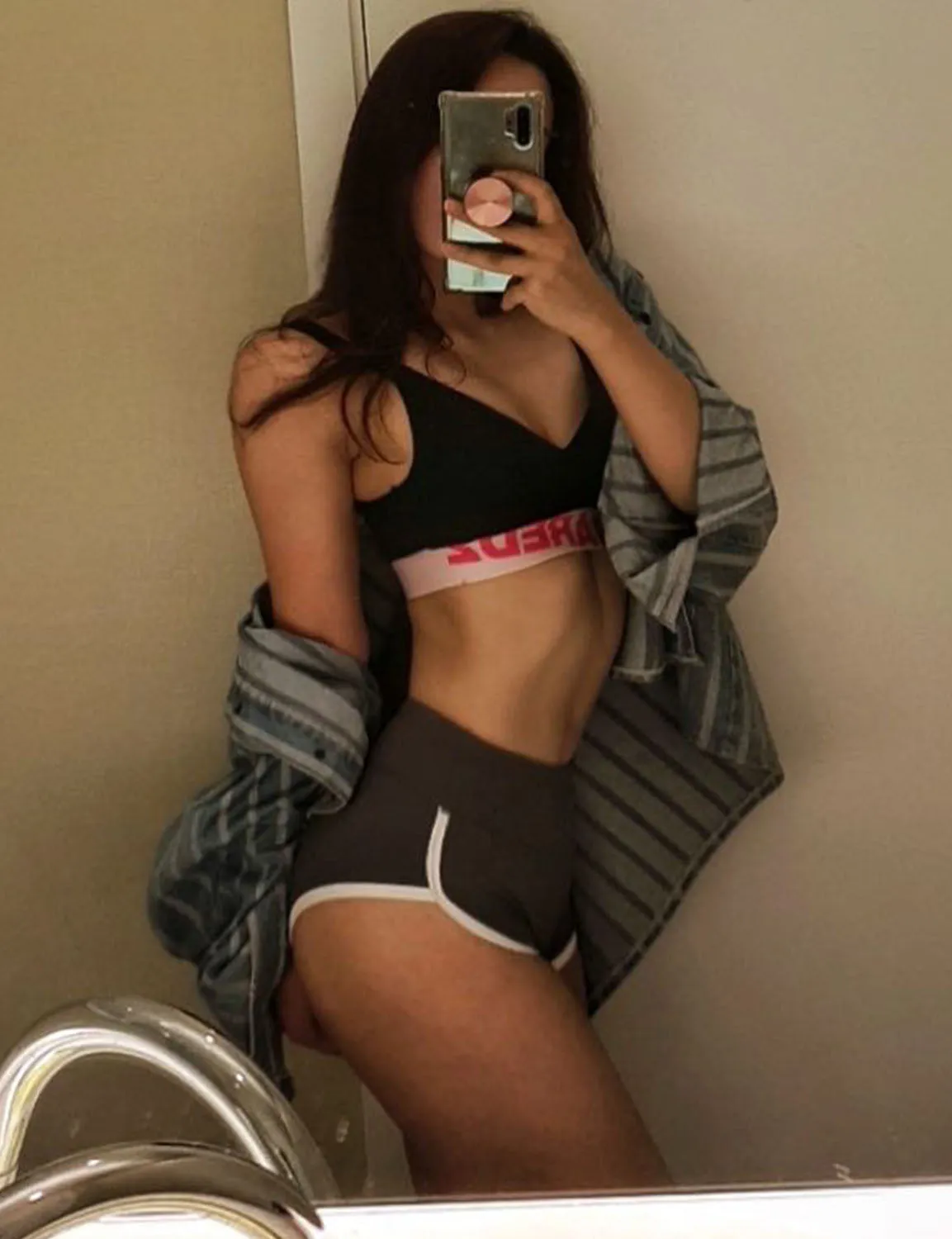 Sexy Booty Pilates Shorts shadowcharcoal ins_Pilates
