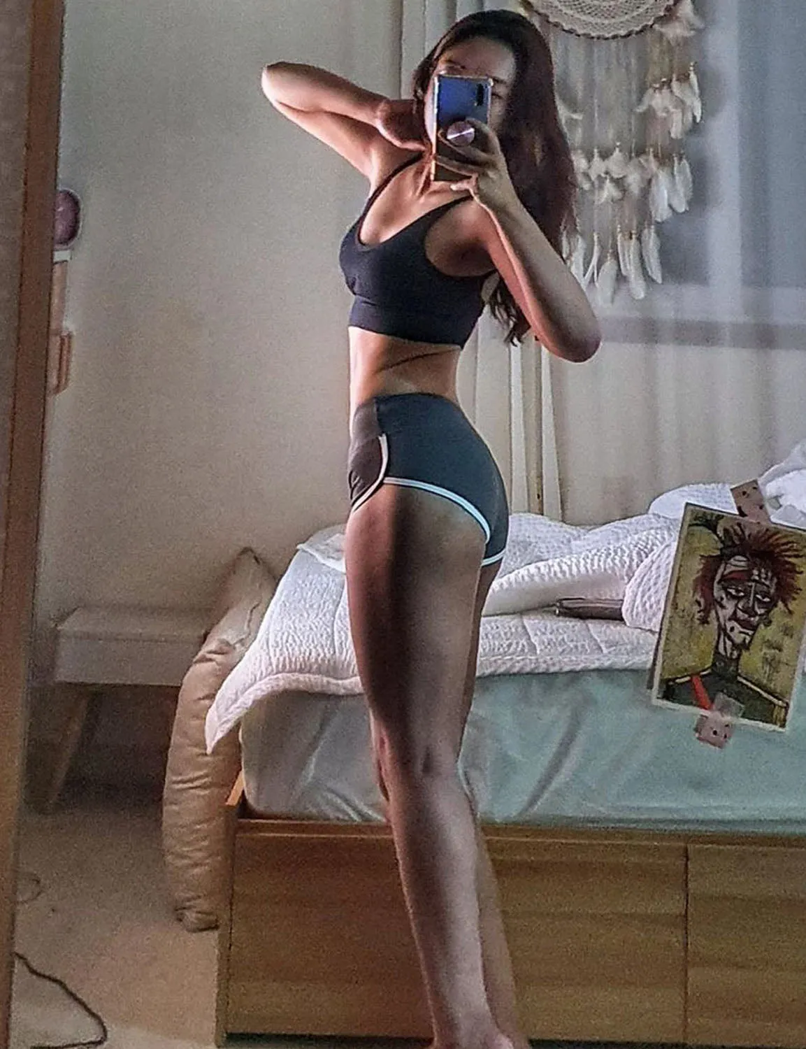 Sexy Booty Pilates Shorts shadowcharcoal ins_Pilates