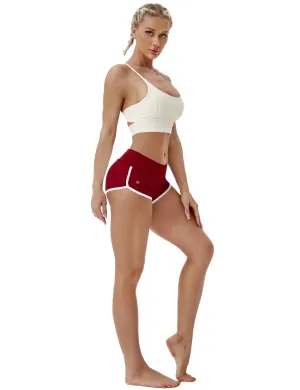 Sexy Booty yogastudio Shorts cherryred_yogastudio