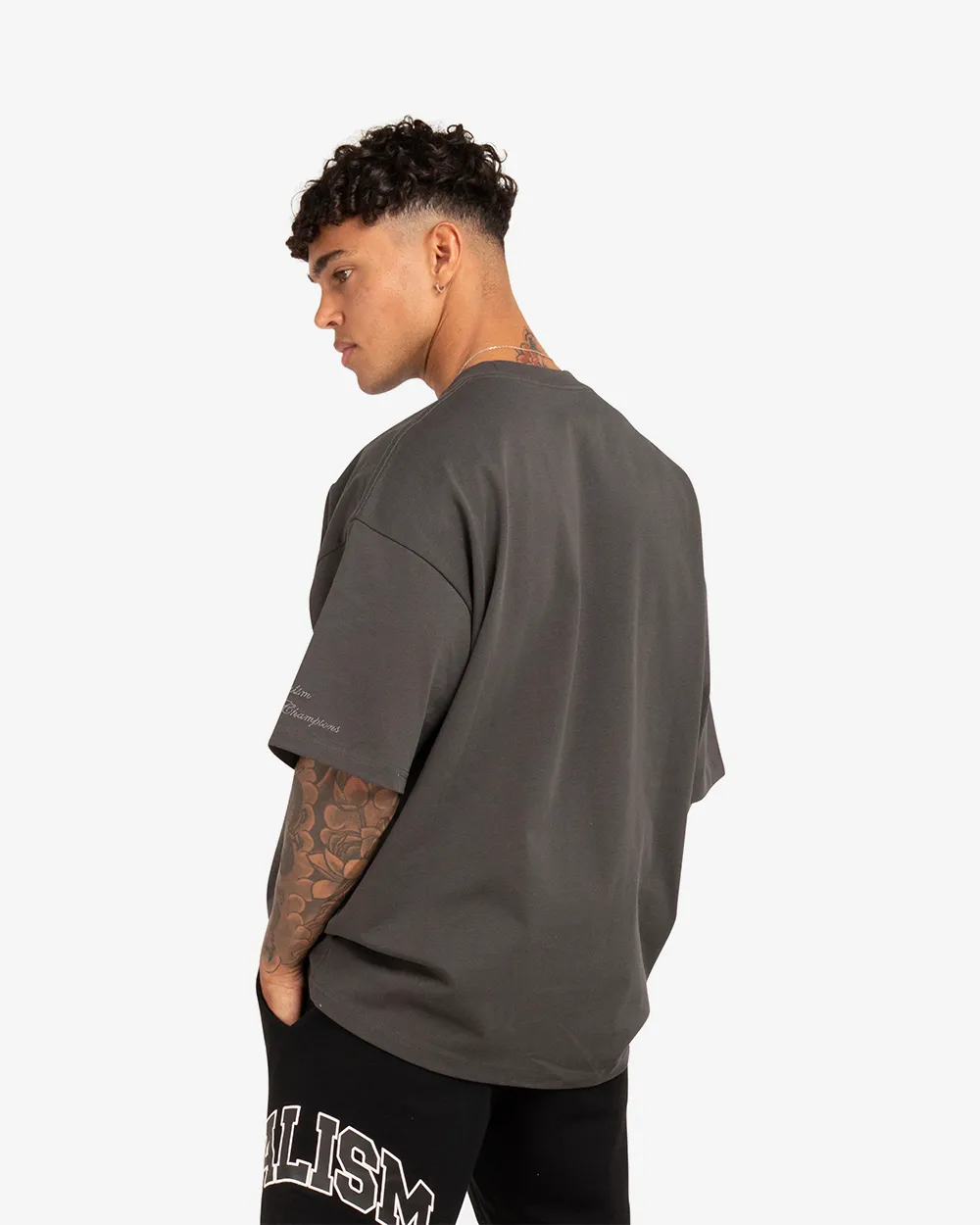 SSS REALISM SUBMISSION LOGO TEE SOOT