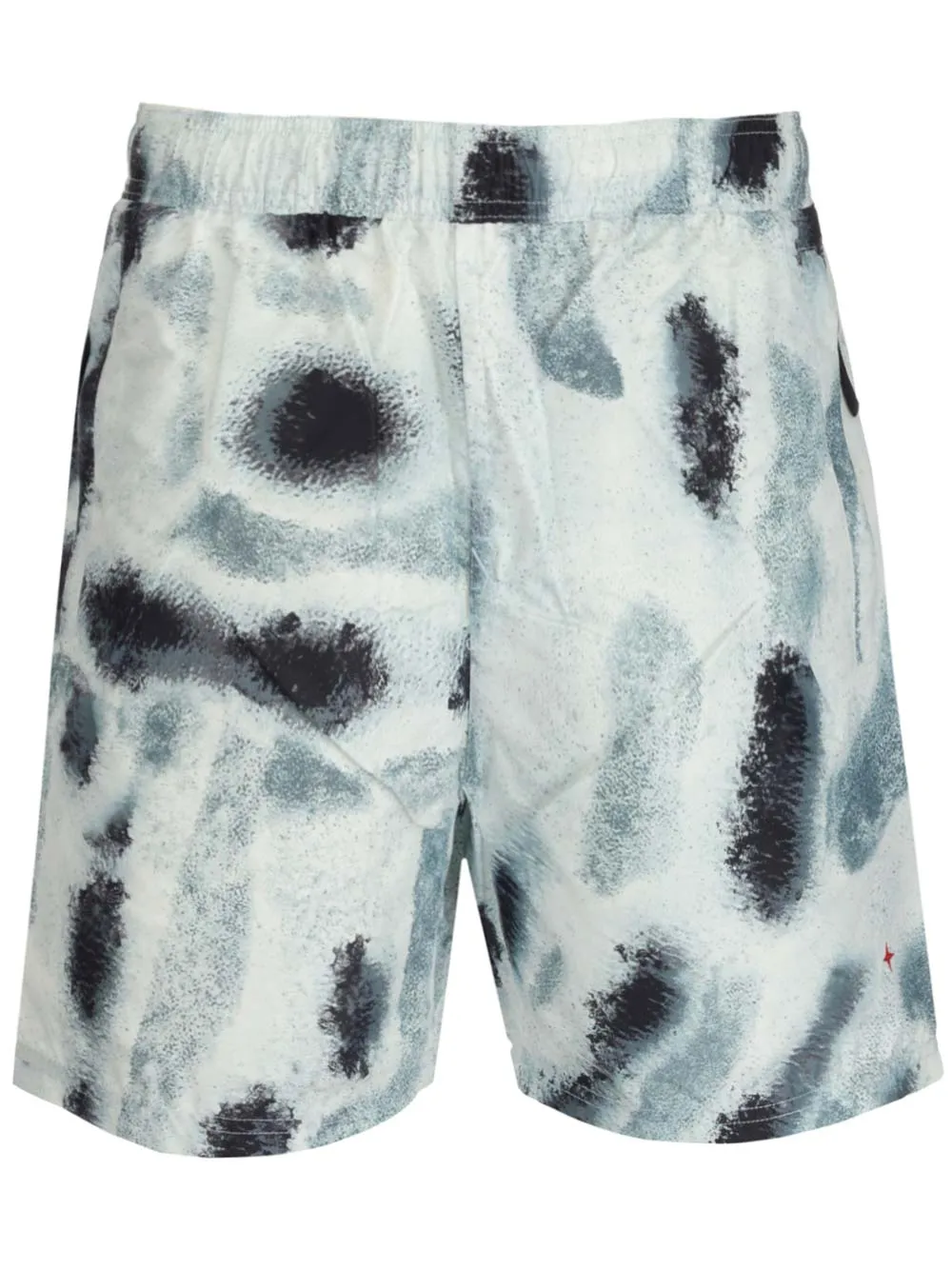 Stone Island Camo-Printed Elasticated Waist Swim Shorts