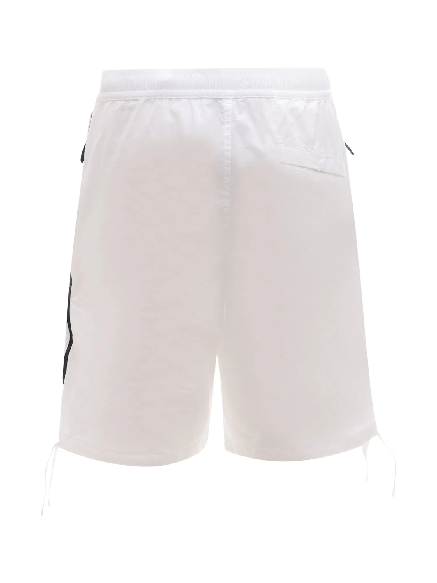 Stone Island Logo Patch Bermuda Shorts