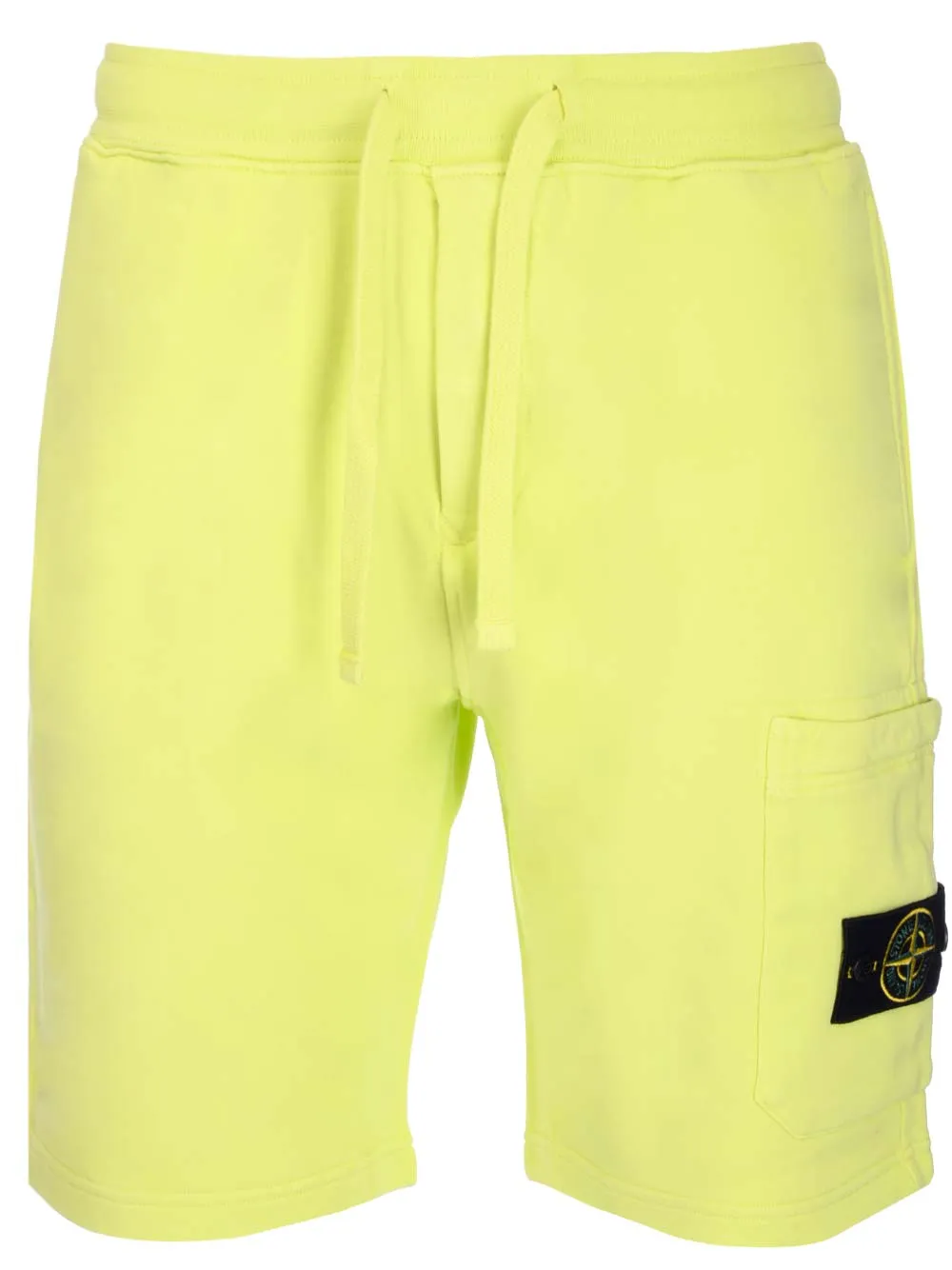Stone Island Logo Patch Drawstring Track Shorts