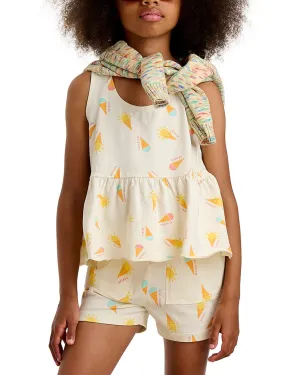 The Bonniemob Frill Top & Short Set