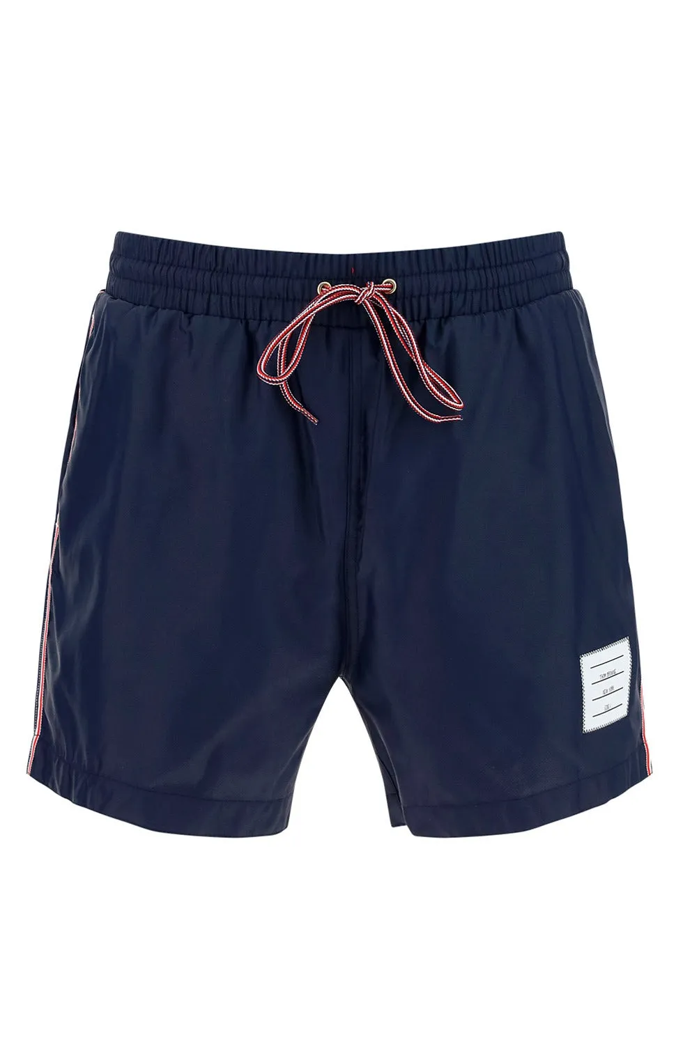 Thom Browne RWB-Stripe Drawstring Swim Shorts