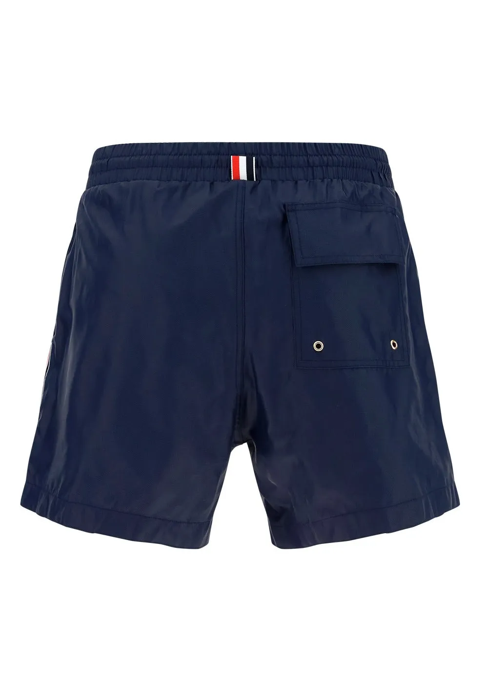 Thom Browne RWB-Stripe Drawstring Swim Shorts