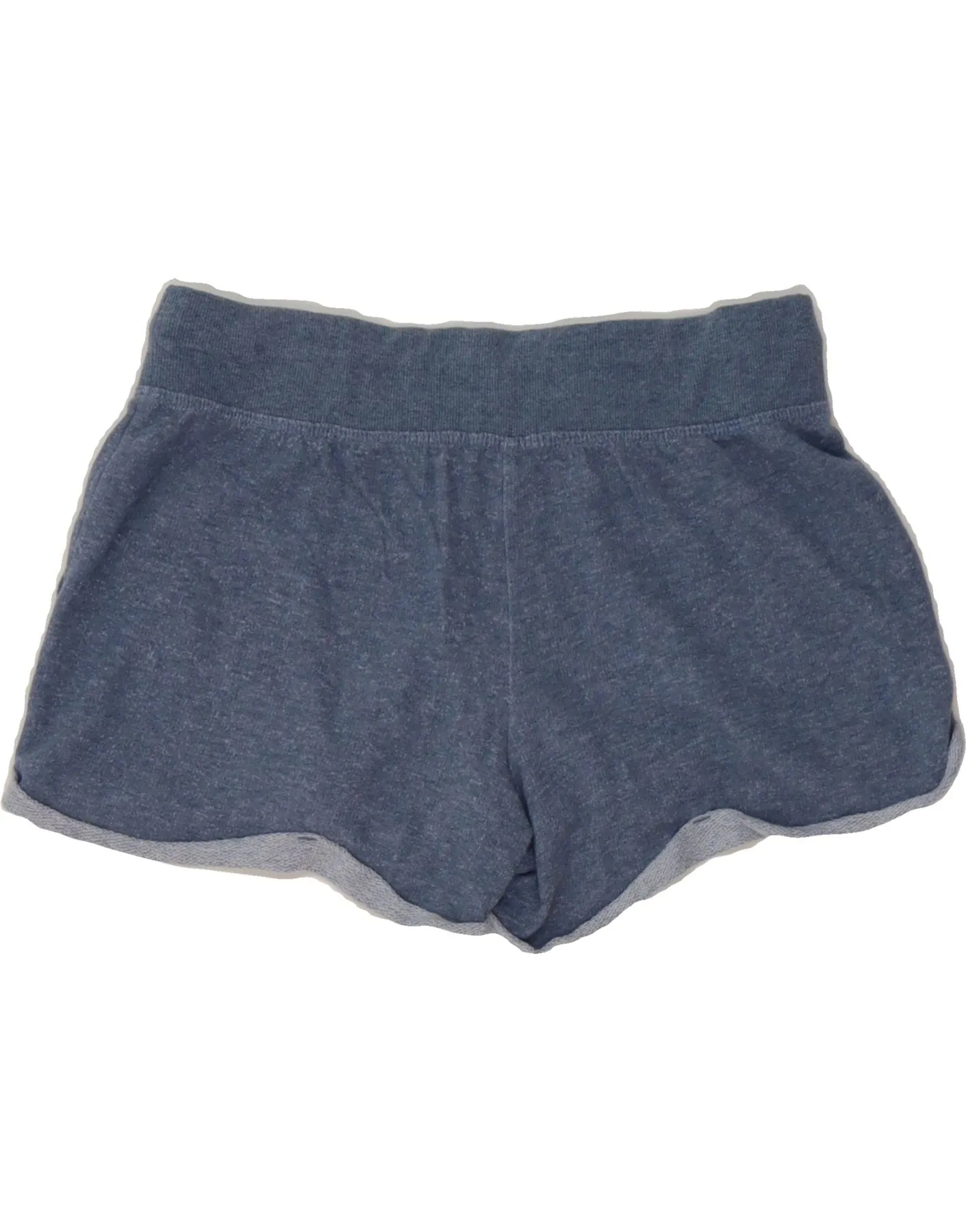 TOMMY HILFIGER Womens Sport Shorts UK 10 Small Blue Cotton